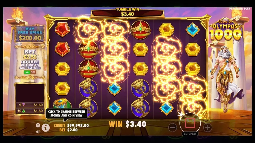 Игра Gates of Olympus